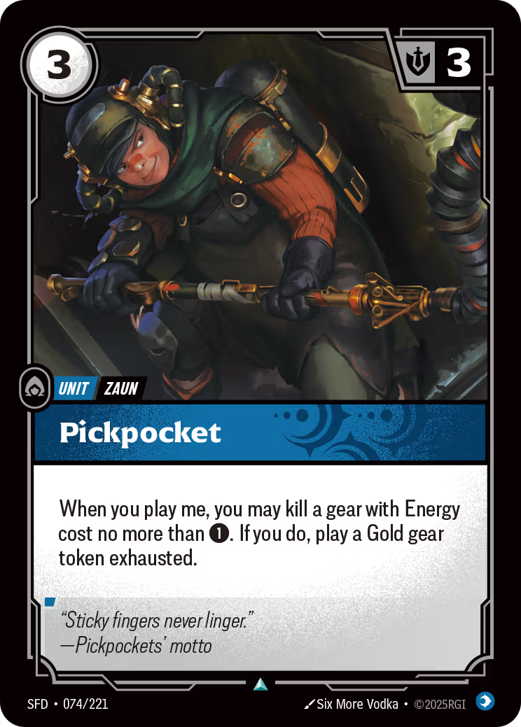 074/221 Pickpocket - Uncommon - Spiritforged