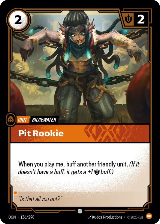 136/298 Pit Rookie - Common - Origins