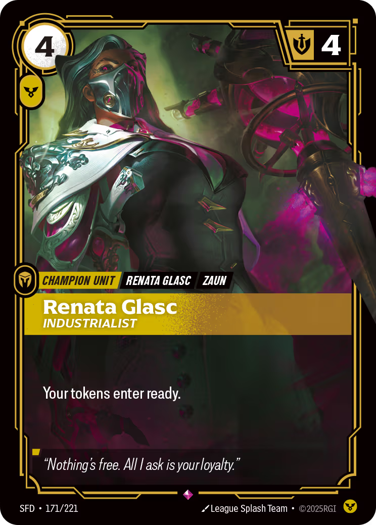 171/221 Renata Glasc, Industrialist - Rare - Spiritforged