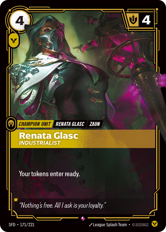 171/221 Renata Glasc, Industrialist - Rare - Spiritforged