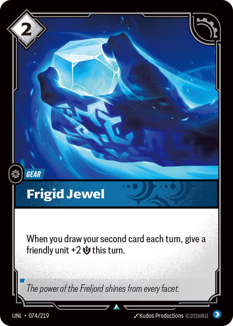 074/219 Frigid Jewel - Uncommon - Unleashed