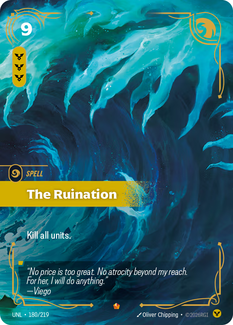 180/219 The Ruination - Epic - Unleashed