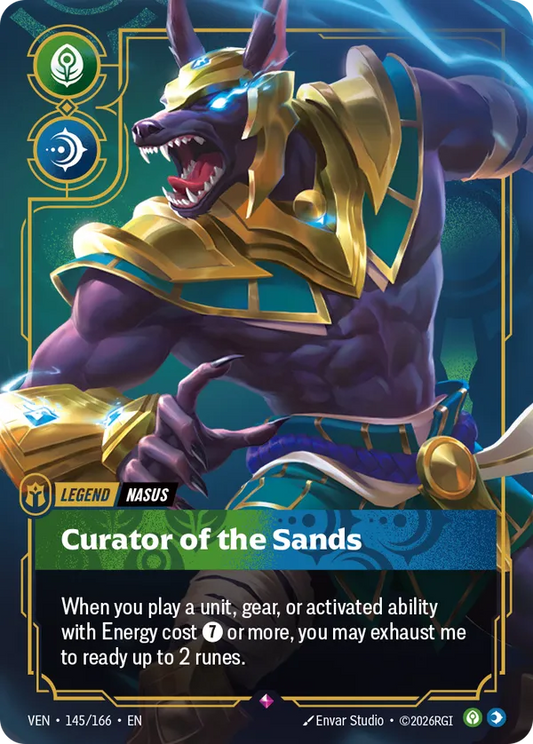 145/166 Nasus - Curator of the Sands - Legend - Vendetta
