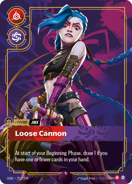 251/298 Jinx - Loose Cannon - Legend - Origins