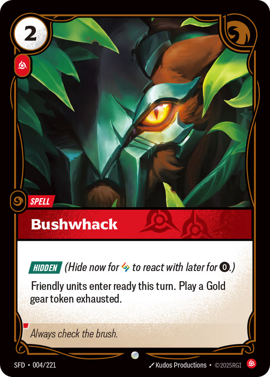 004/221 Bushwhack - Common - Spiritforged