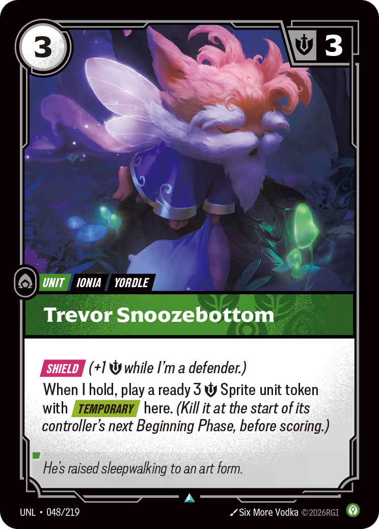 048/219 Trevor Snoozebottom - Uncommon - Unleashed