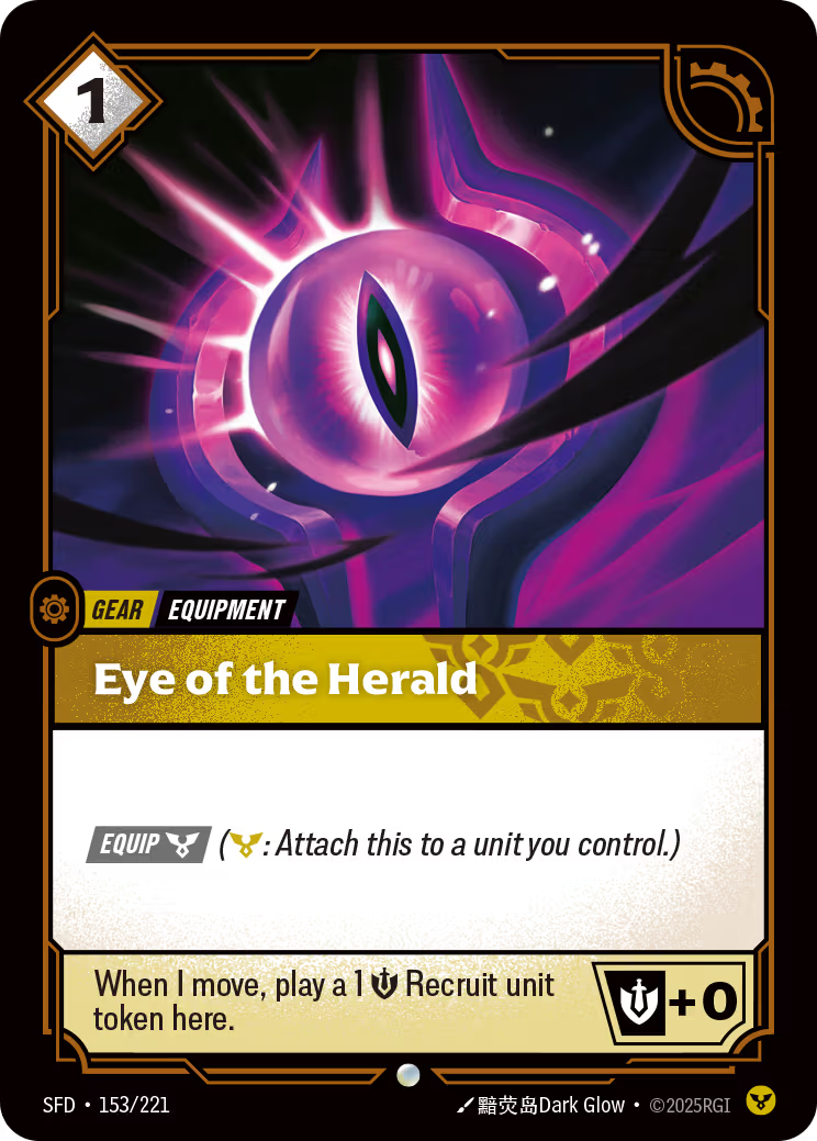 153/221 Eye of the Herald - Common - Spiritforged