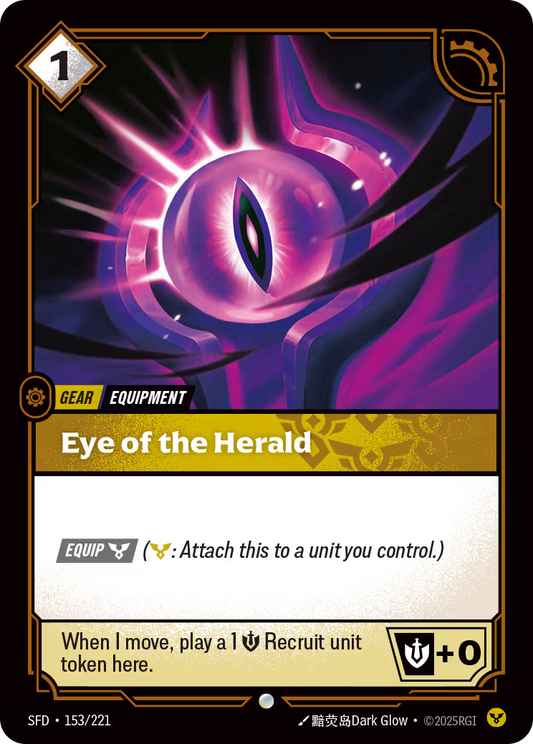 153/221 Eye of the Herald - Common - Spiritforged