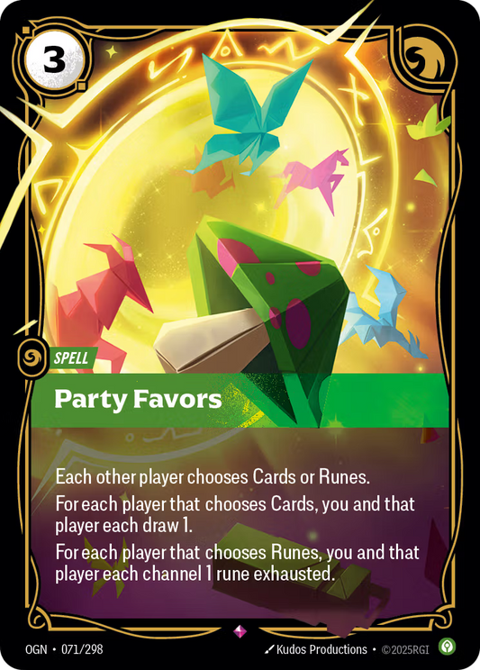 071/298 Party Favors - Rare - Origins