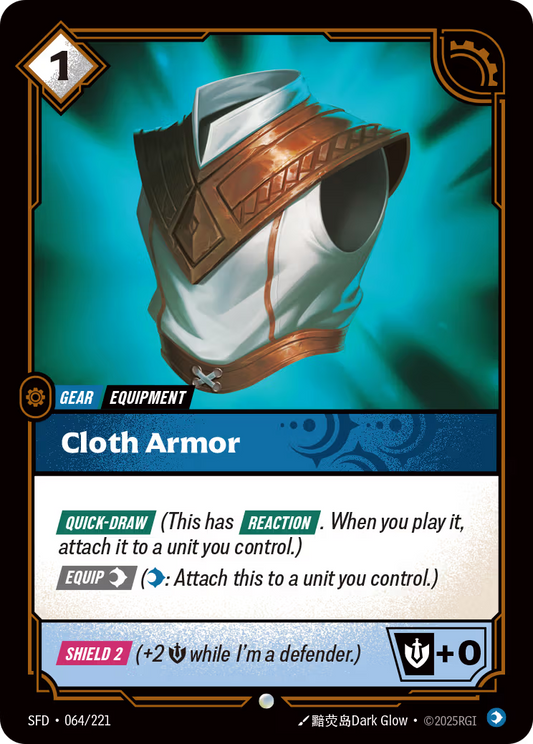 064/221 Cloth Armor - Common - Spiritforged