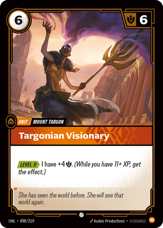 098/219 Targonian Visionary - Common - Unleashed