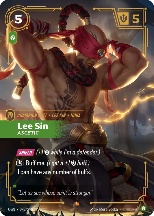 078/298 Lee Sin, Ascetic - Epic - Origins